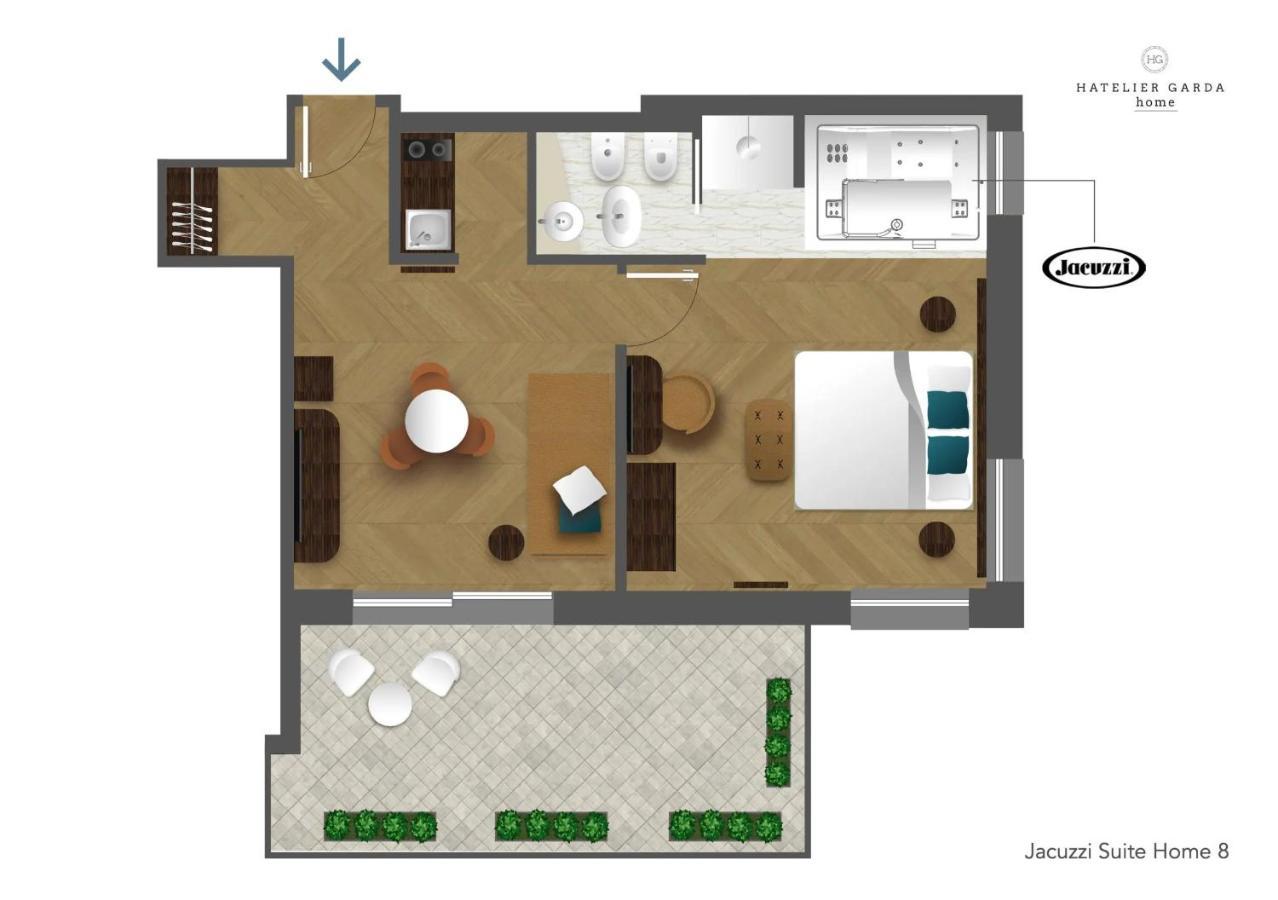 Jacuzzi Suite Home By Enjoy Garda Hotel Peschiera del Garda Exterior photo